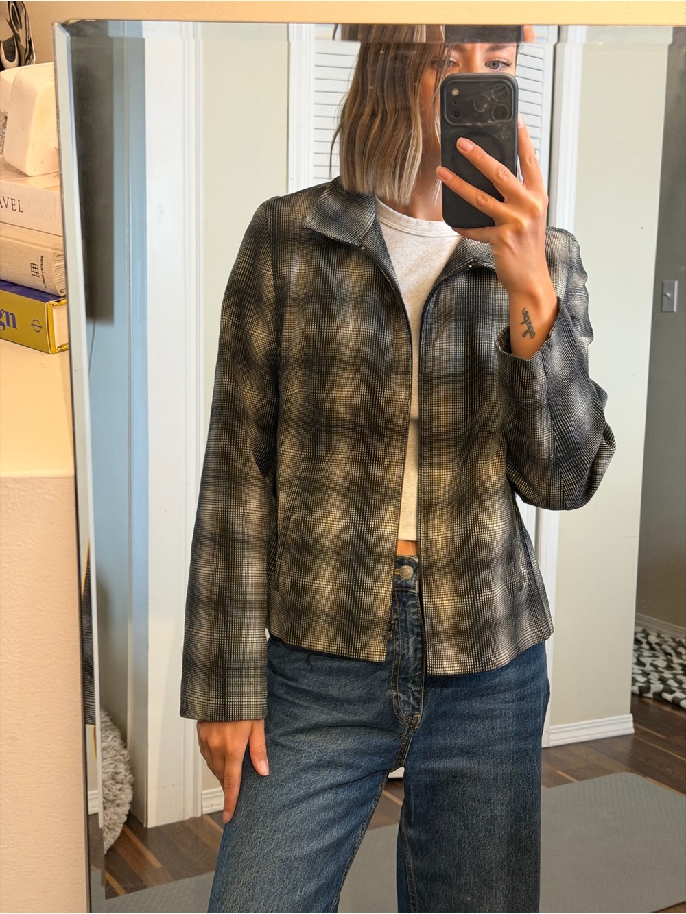 Vintage Women's Zip-Front Coach Jacket